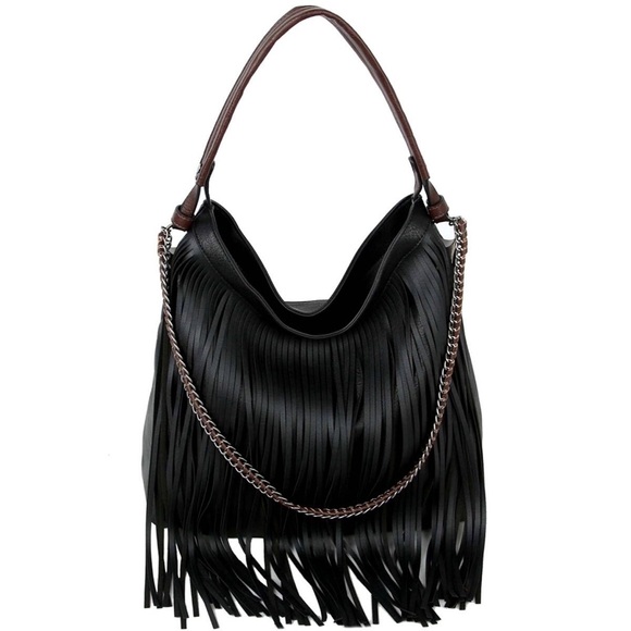 Handbags - Fringe Hobo